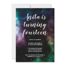 Galaxy Birthday Party Adolescentes 14 Espacio Cósm