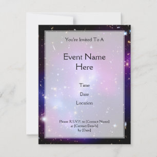 Invitación Galaxy Cluster MACS J0717 (Telescopio Hubble)