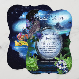 Invitación Galaxy-Portal Bridal Shower