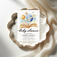 Galaxy Storybook Whimsical Baby Shower