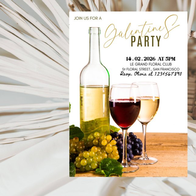 Invitación Galentine’s Party - Valentine’s Day Girls’ Night (Subido por el creador)