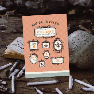 Invitación Galería Wall Frames Halloween Party