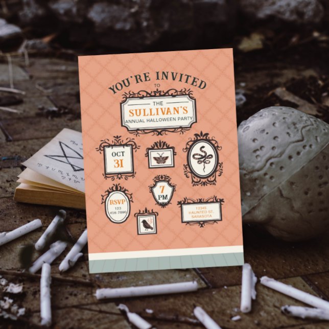 Invitación Galería Wall Frames Halloween Party (Subido por el creador)