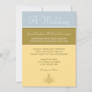 Invitación gallarda de la piña