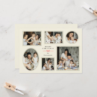 Invitación Gallery Wall Holiday Card