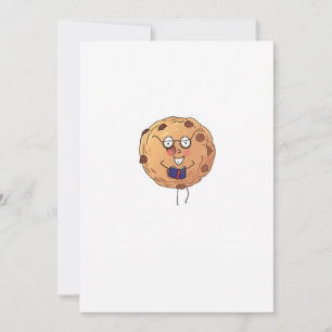 Invitación Galleta, tema de comida linda