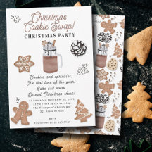 Galletas de Navidad Horneado Navideño Intercambio