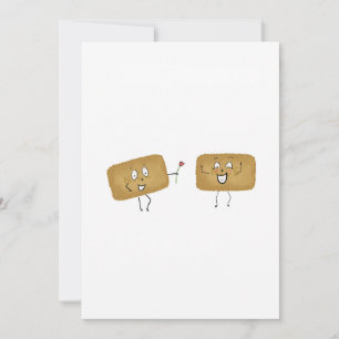 Invitación Galletas temáticas de Birbiscuit, galletas lindas