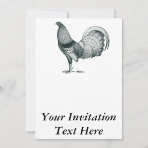 Invitación Gallo Dom o Crele