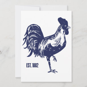 Invitación Gallo Est. 1882