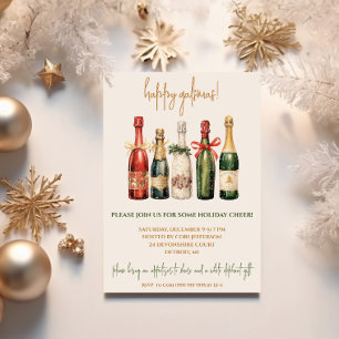 Invitación Galsmas, Friendsmas, Fiesta de vacaciones con cham