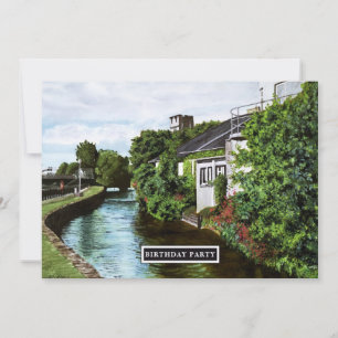 Invitación Galway pintoresco Irlanda Cumpleaños cualquier año