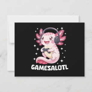 Invitación Gamesalotl Axolotl Gaming 