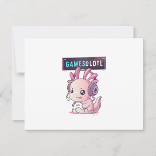 Invitación Gamesolotl - Jugador de Axolotl