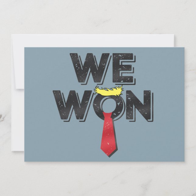 Invitación Ganamos Donald Trump 2024 (Anverso)