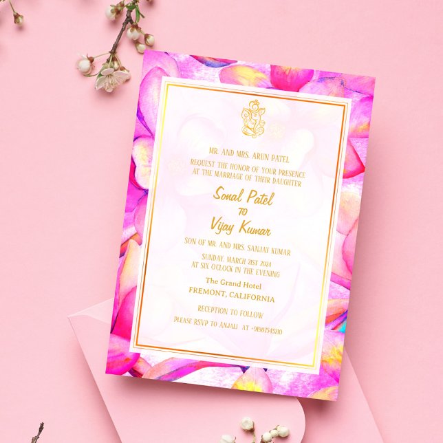 Invitación Ganesha, Boda hindú indio (Subido por el creador)