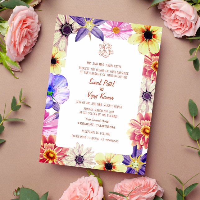 Invitación Ganesha, Boda hindú indio (Subido por el creador)