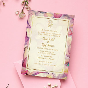 Invitación Ganesha, Boda hindú indio