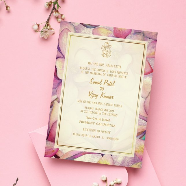 Invitación Ganesha, Boda hindú indio (Subido por el creador)