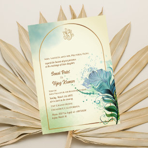 Invitación Ganesha, Boda hindú indio
