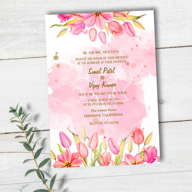 Invitación Ganesha, Boda hindú indio (Subido por el creador)