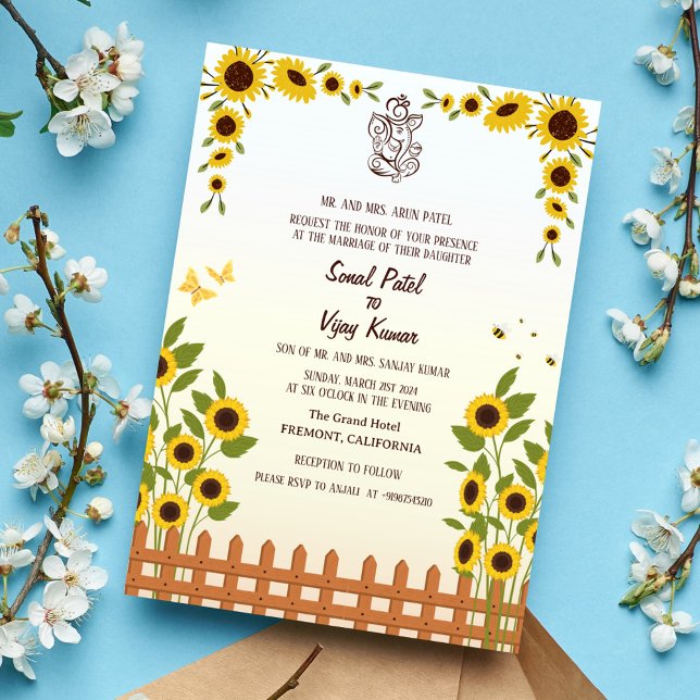 Invitación Ganesha, Boda hindú indio (Subido por el creador)