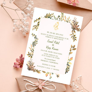 Invitación Ganesha, Boda hindú indio