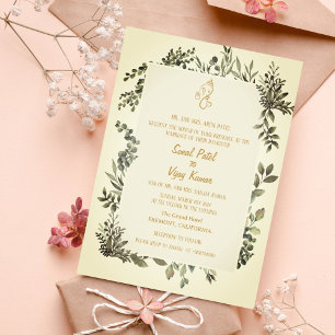 Invitación Ganesha, Boda hindú indio