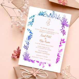 Invitación Ganesha, Boda hindú indio