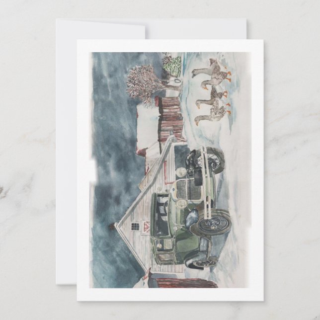 Invitación Ganso de nuevo (Anverso)