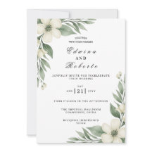 Gardenia Blanca Rústica y Boda de Eucalipto