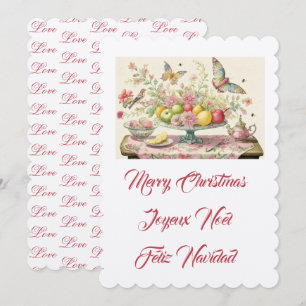 Invitación Gatitos, Feliz Navidad