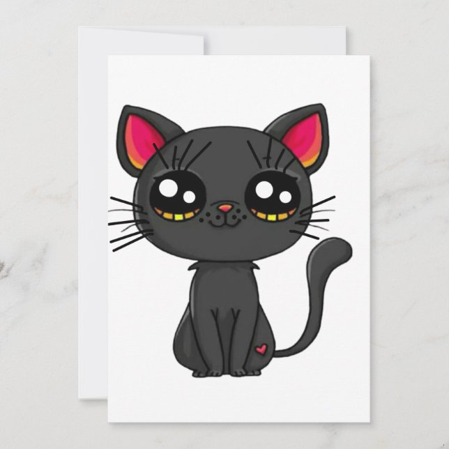 Invitación Gato (Anverso)