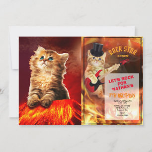 Invitación Gato de Armagedón