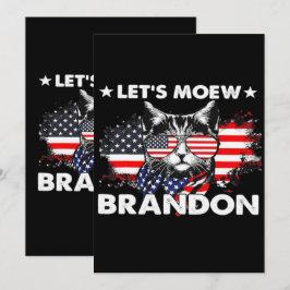 Invitación Gato Deja Que Miau 