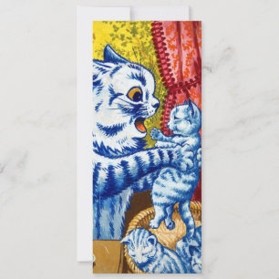 Invitación Gato y sus gatitos