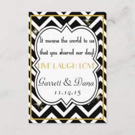 Invitación Gatsby Gold Boda Suite Gracias Mesa Fiesta