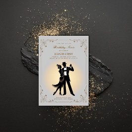 Invitación Gatsby Roaring 1920 Cumpleaños del Flapper del mar