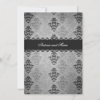Invitación GC| Goma Vintado Gris Carbón