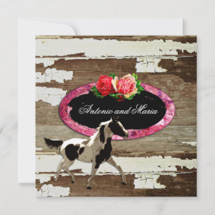 Invitación GC Pintura desbastada Caballo