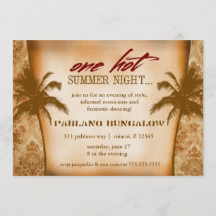 Invitación GC Una noche de verano caliente