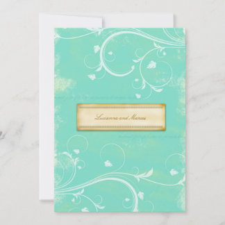 Invitación GC| Vintage Dream Mint Florecer