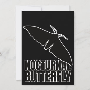 Invitación Geek de la Entomología de la Mariposa de las Mader