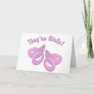 Invitación gemela de Baby Shower del pacificador