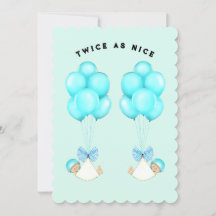 Gemelos Baby Shower Boy