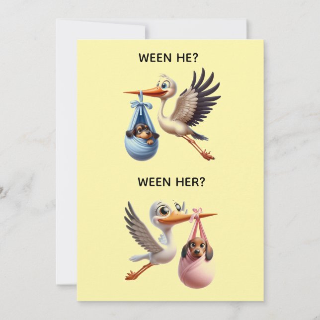 INVITACIÓN GENDER REVEAL PARTY (Anverso)