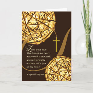 Invitación general con tema cristiano Iluminación