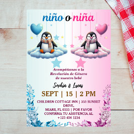 Invitación género español revelar Penguin