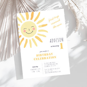 Invitación Género Neutral Primer cumpleaños