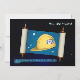 Invitación Génesis 1:1 - Construcción